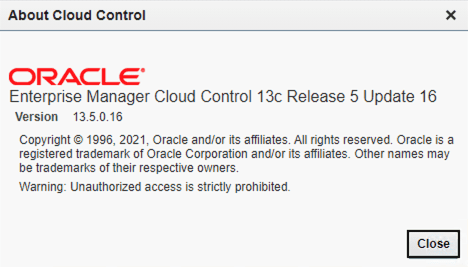 Como atualizar o Oracle Enterprise Manager do RU 13.5.0.9 para o RU 13.5.0.16