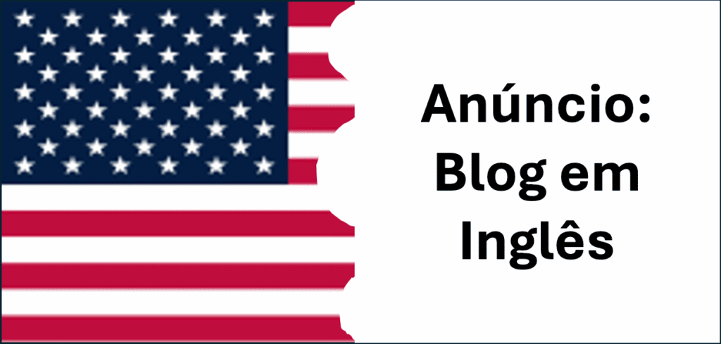 Anúncio: Blog em Inglês